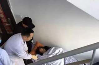 青县病人院后返乡